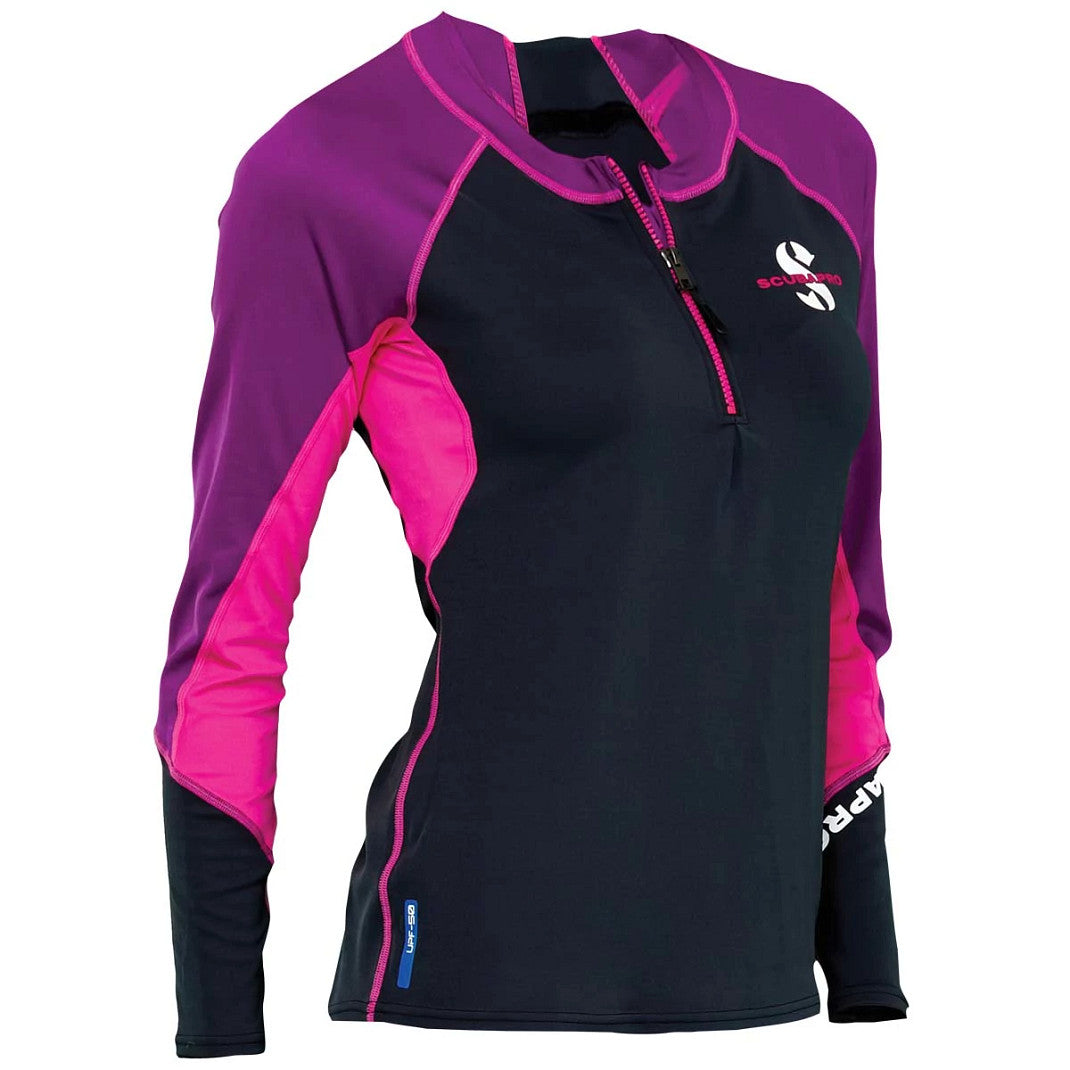 UPF 50 CHANNEL FLOW LONG SLEEVE, WOMEN