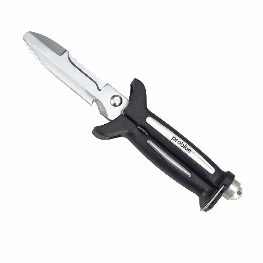 Pro Blue 2-in-1 Scissor Knife