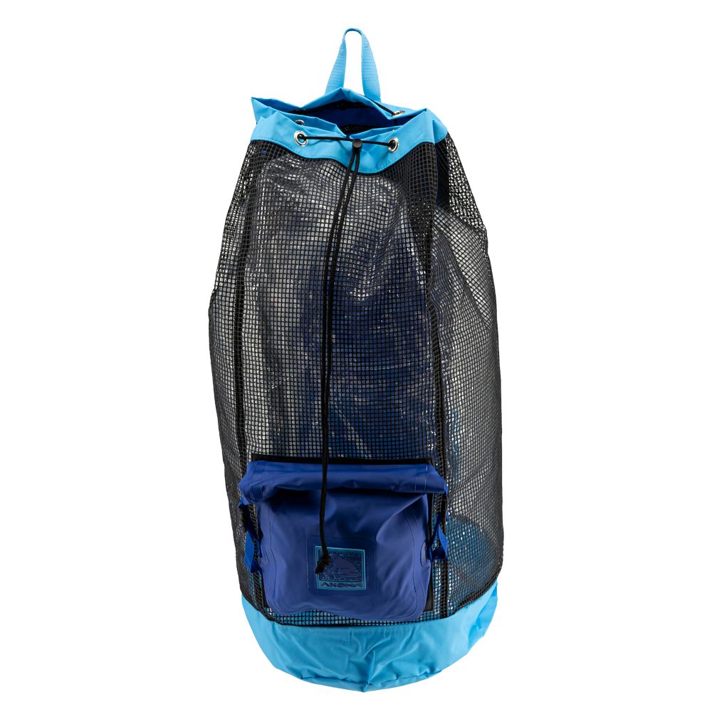 【PORTERNA】Dock Mesh Backpack Deluxe Mesh Backpack with Bungee Cord & Adjustable Padded