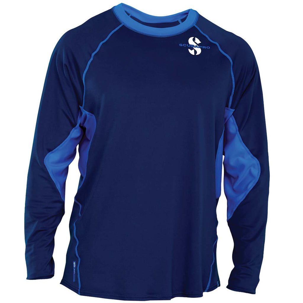 PBPRO UPF 50 Performance Long Sleeve Ombre - Lime, Aqua Blue (Medium, XL, 2XL) XL